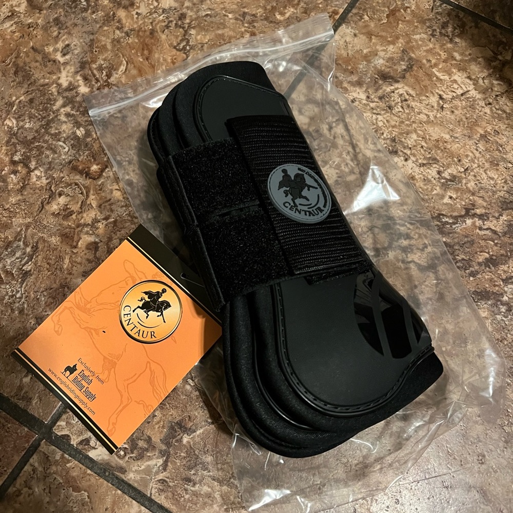 Centaur open front tendon boots
